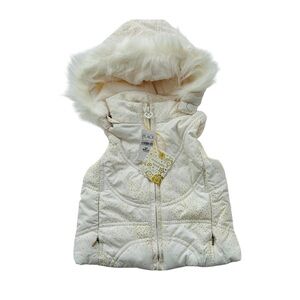 NWT Baby Puff Vest with Fleece Lining. Size 6-9 Months